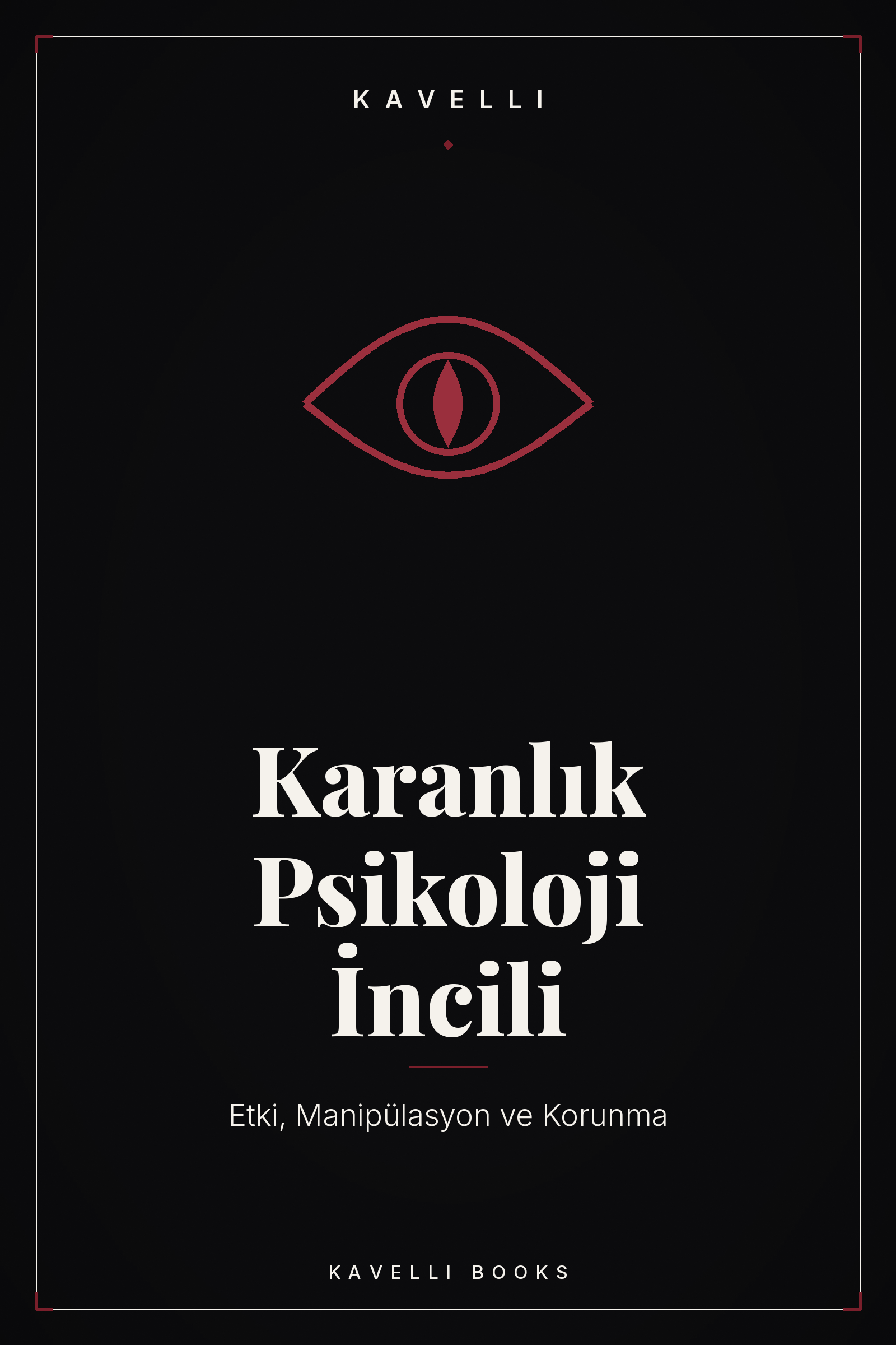 Karanlık Psikoloji İncili e-kitap kapağı | Kavelli Books
