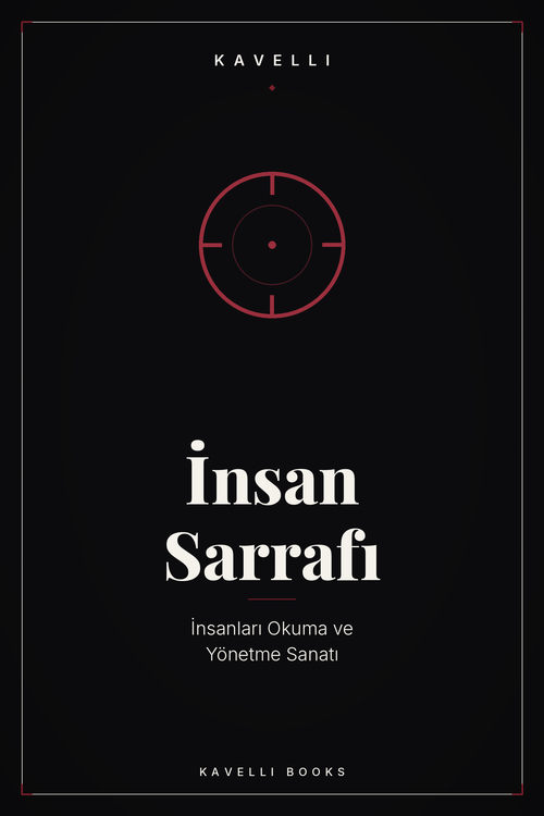 İnsan Sarrafı e-kitap kapağı, insanları okuma sanatı | Kavelli Books